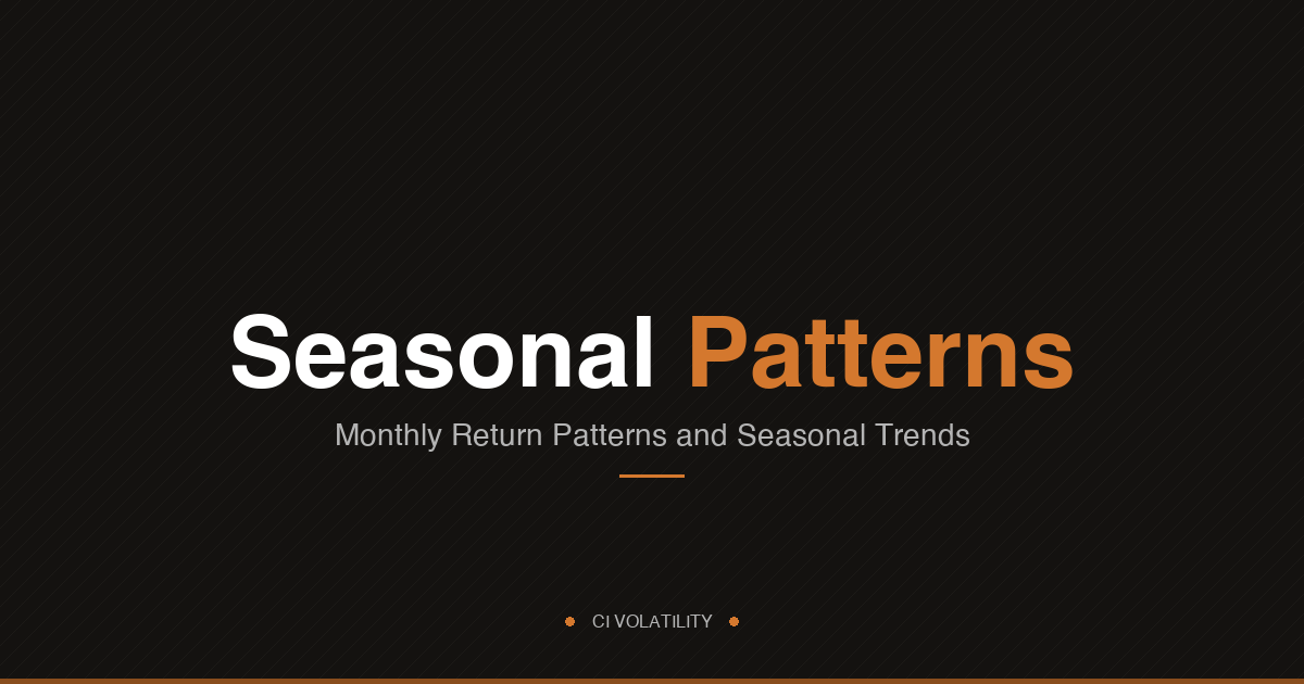 Seasonal Patterns